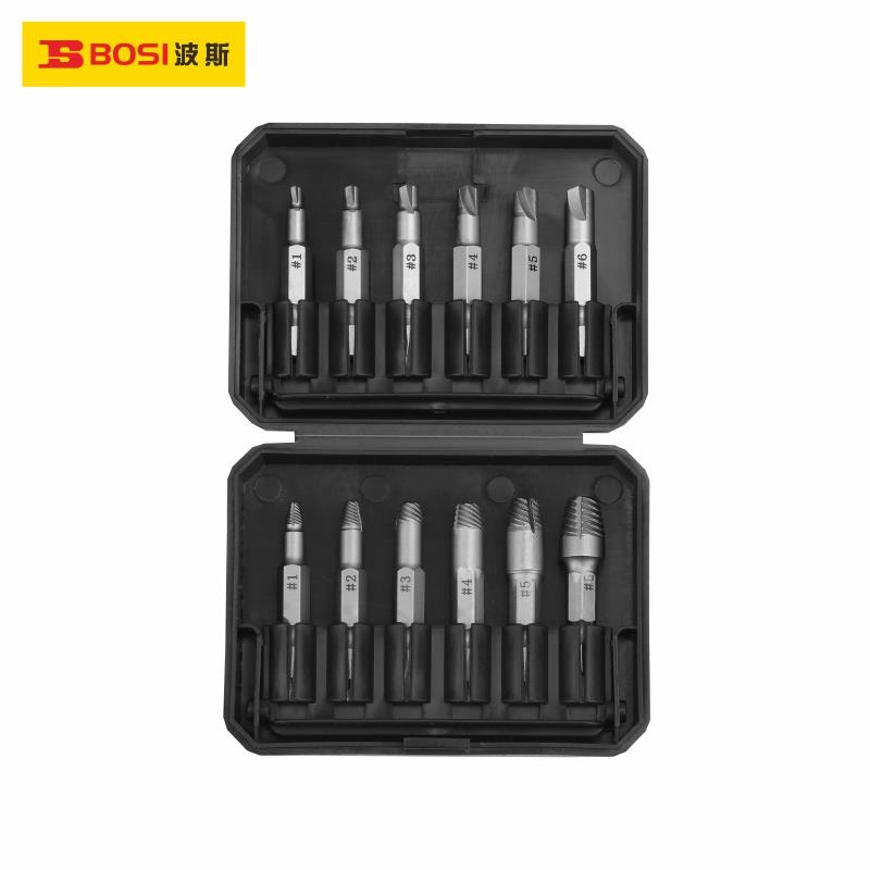 Bosi Broken Screw Remover 12 Piece