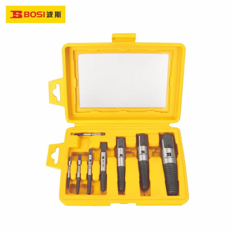 Bosi Broken Screw Remover 8 Prc/Set M3-6/M35-50