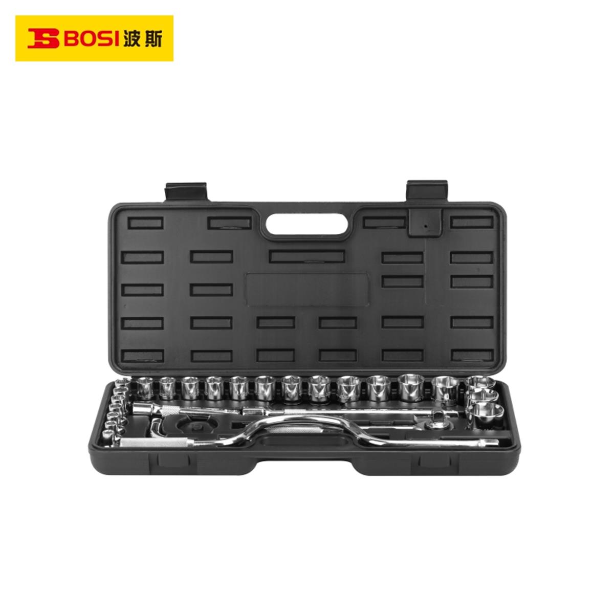 Bosi Socket Set 1/2'' 8MM-32MM 28 Piece