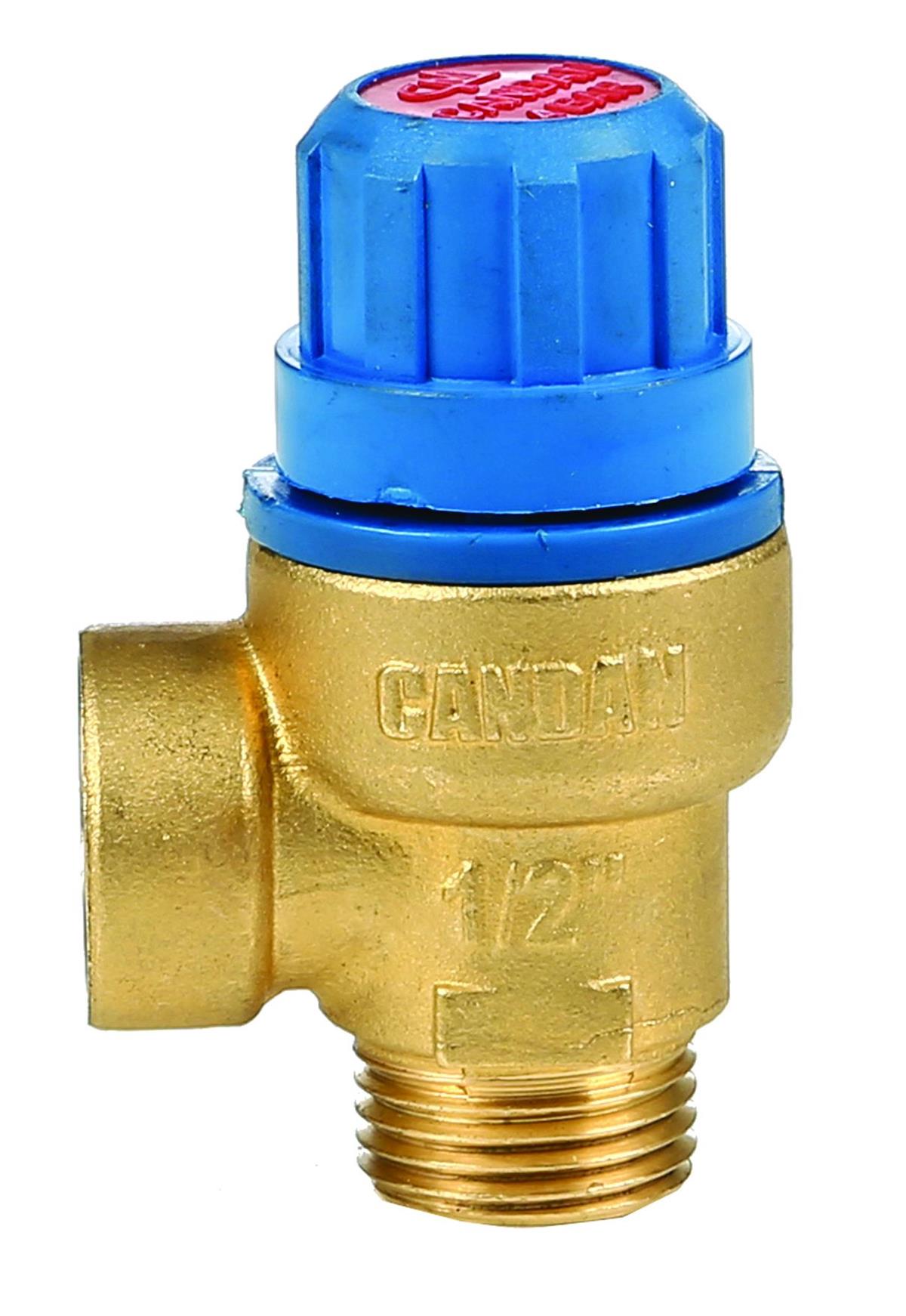 Candan Membrane Safety Ventili 1/2' D.D 8 Bar