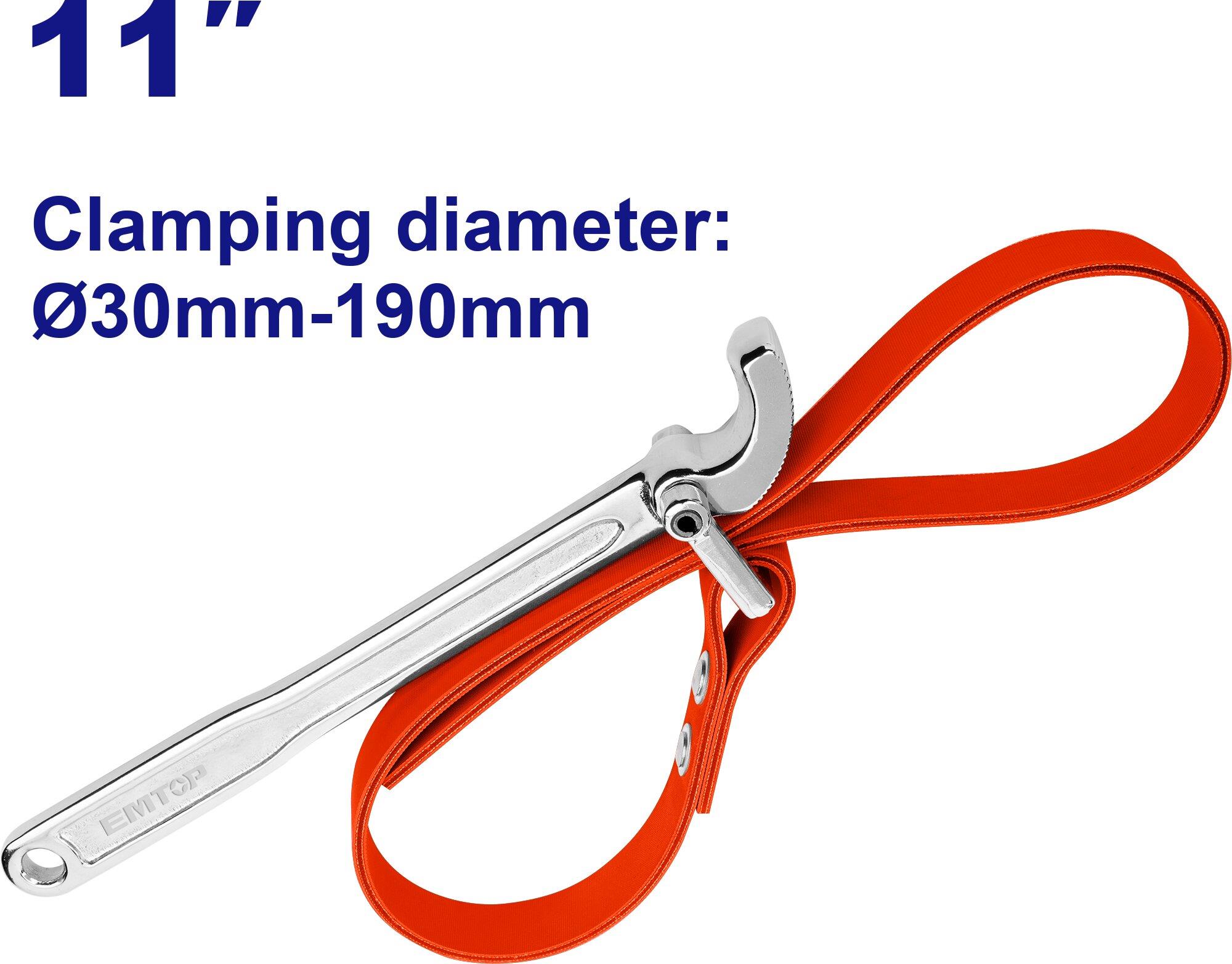 Emtop Oil Filitre Tool Belt 275MM/30-190MM