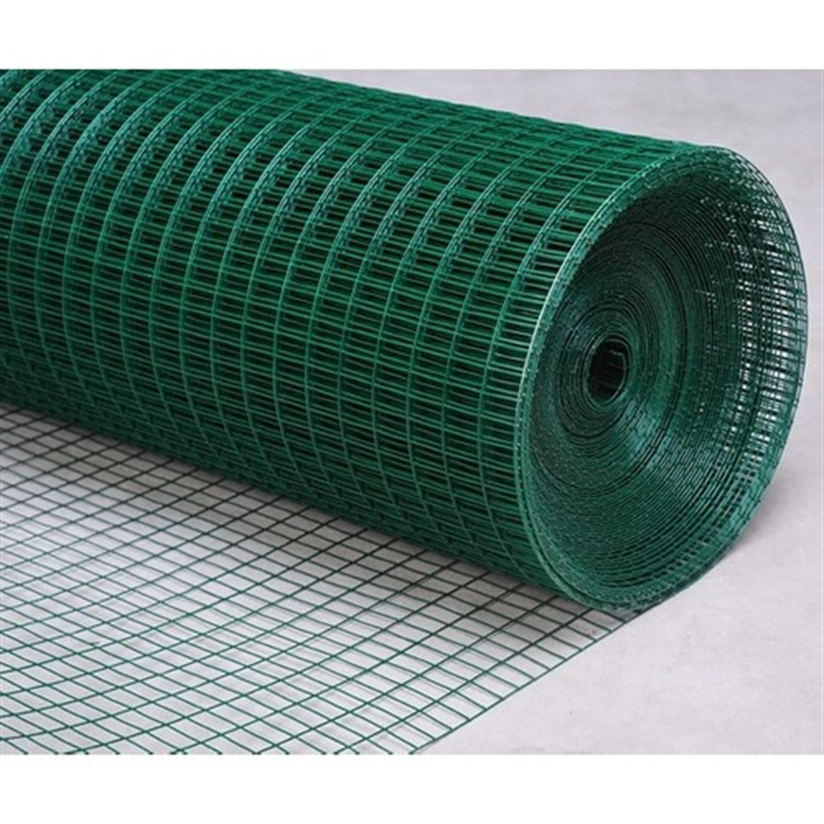 Galvanized Square Wire Green Plastic Coated 1/2''X1' (1 Meter Price)