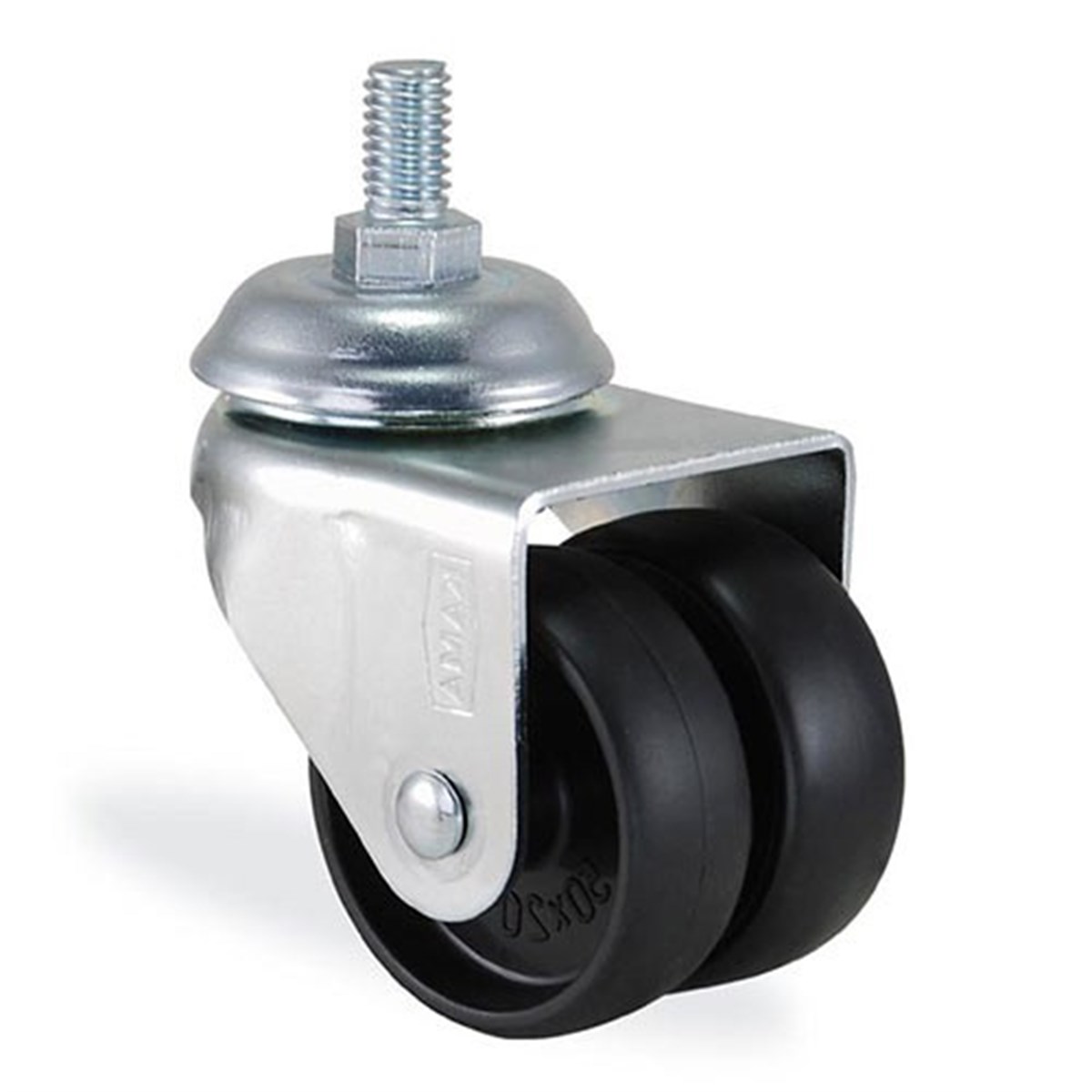 Wedge Wheel Screw Double Black MMB 2701
