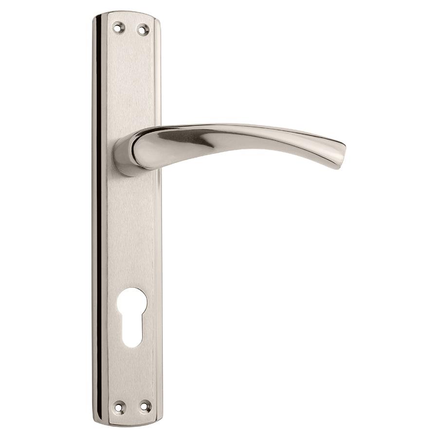 Door Handle Turna Mirrored Matt Black