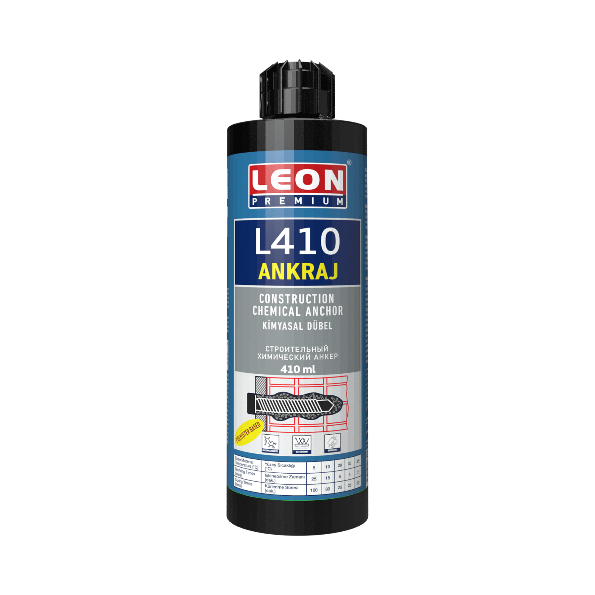 Leon Chemical Dubel Polyester Based 410ML