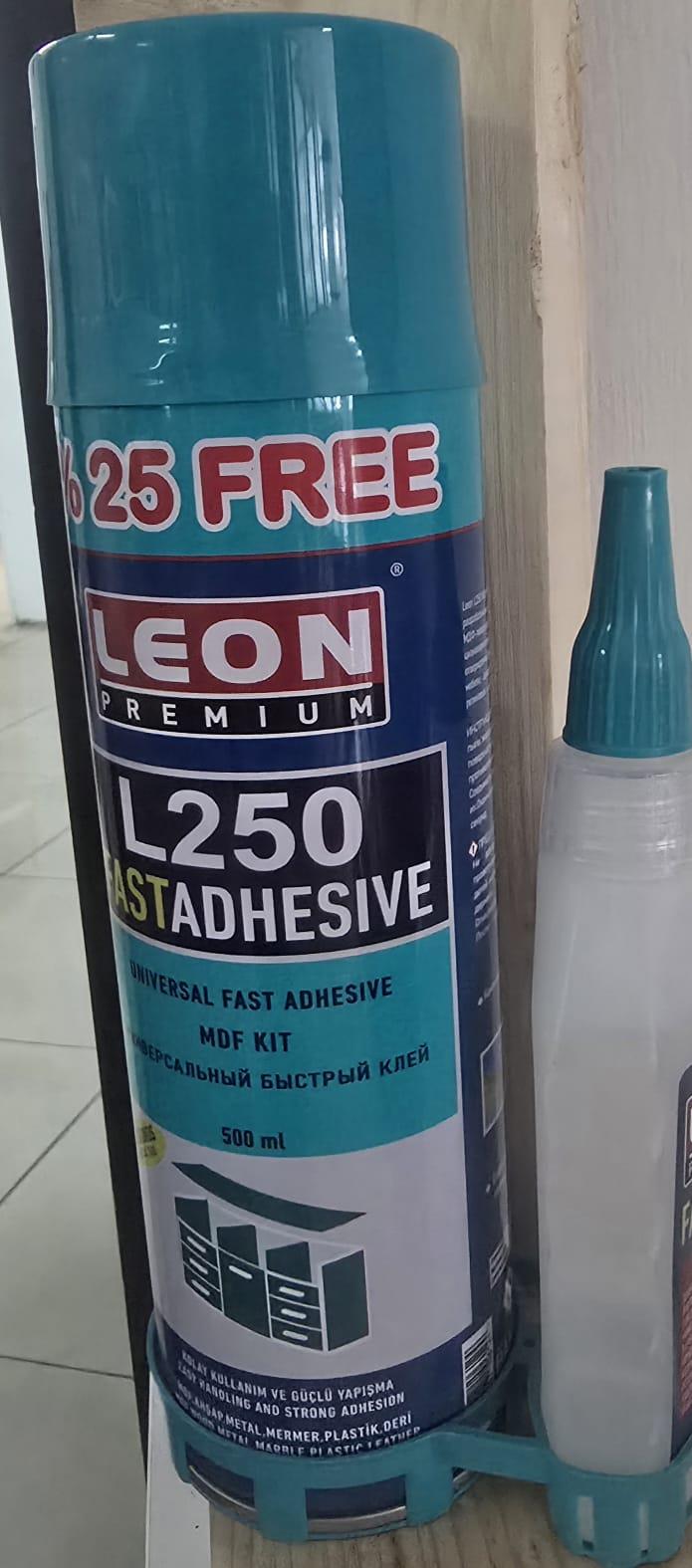Leon Spray Glue L250 Quick Adhesive 500ML+125G