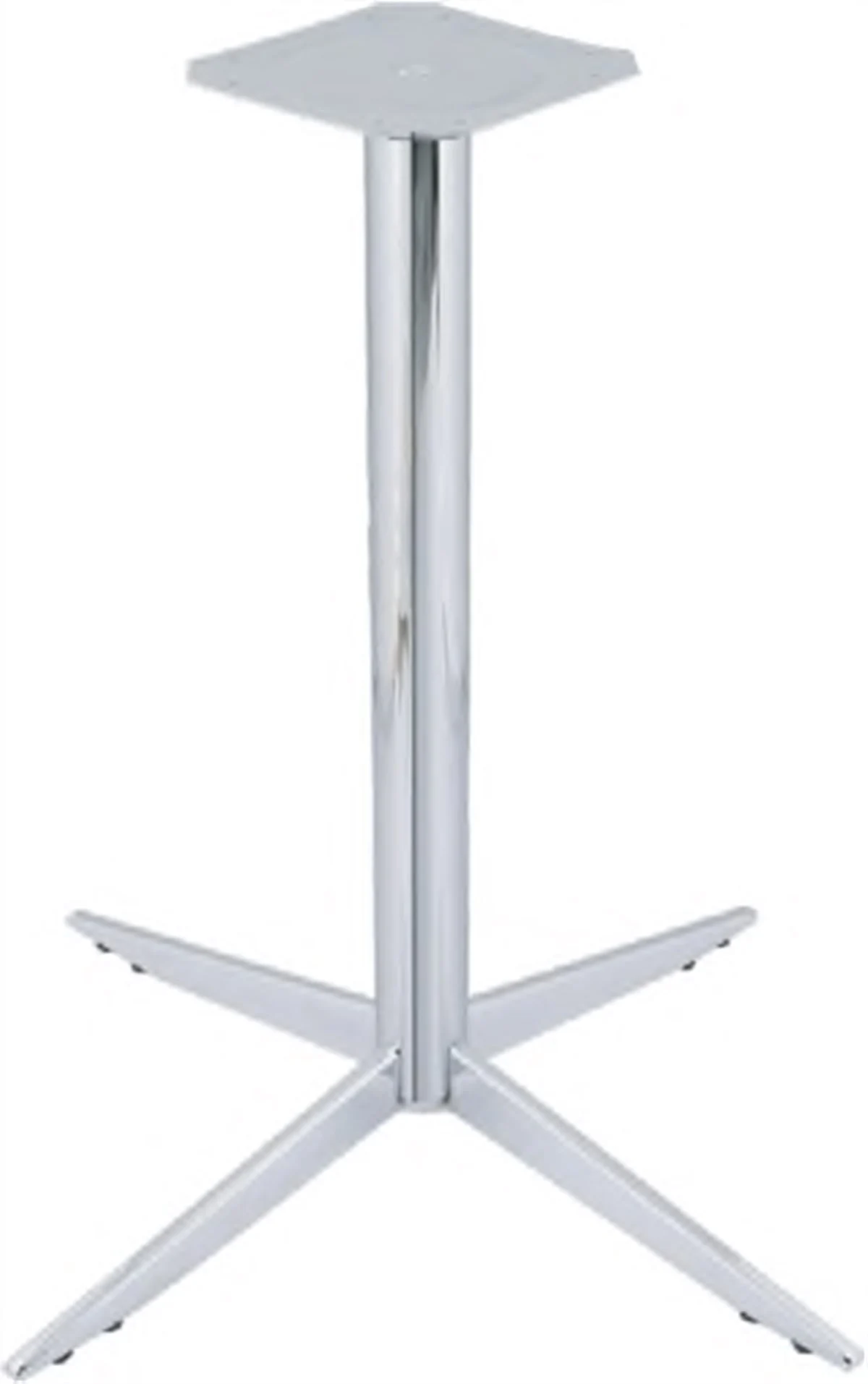 Table Pillar 4 Piece Chrome
