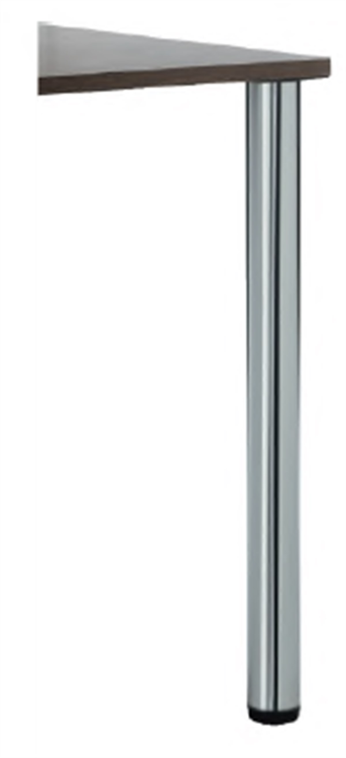 Table Pillar Chrome