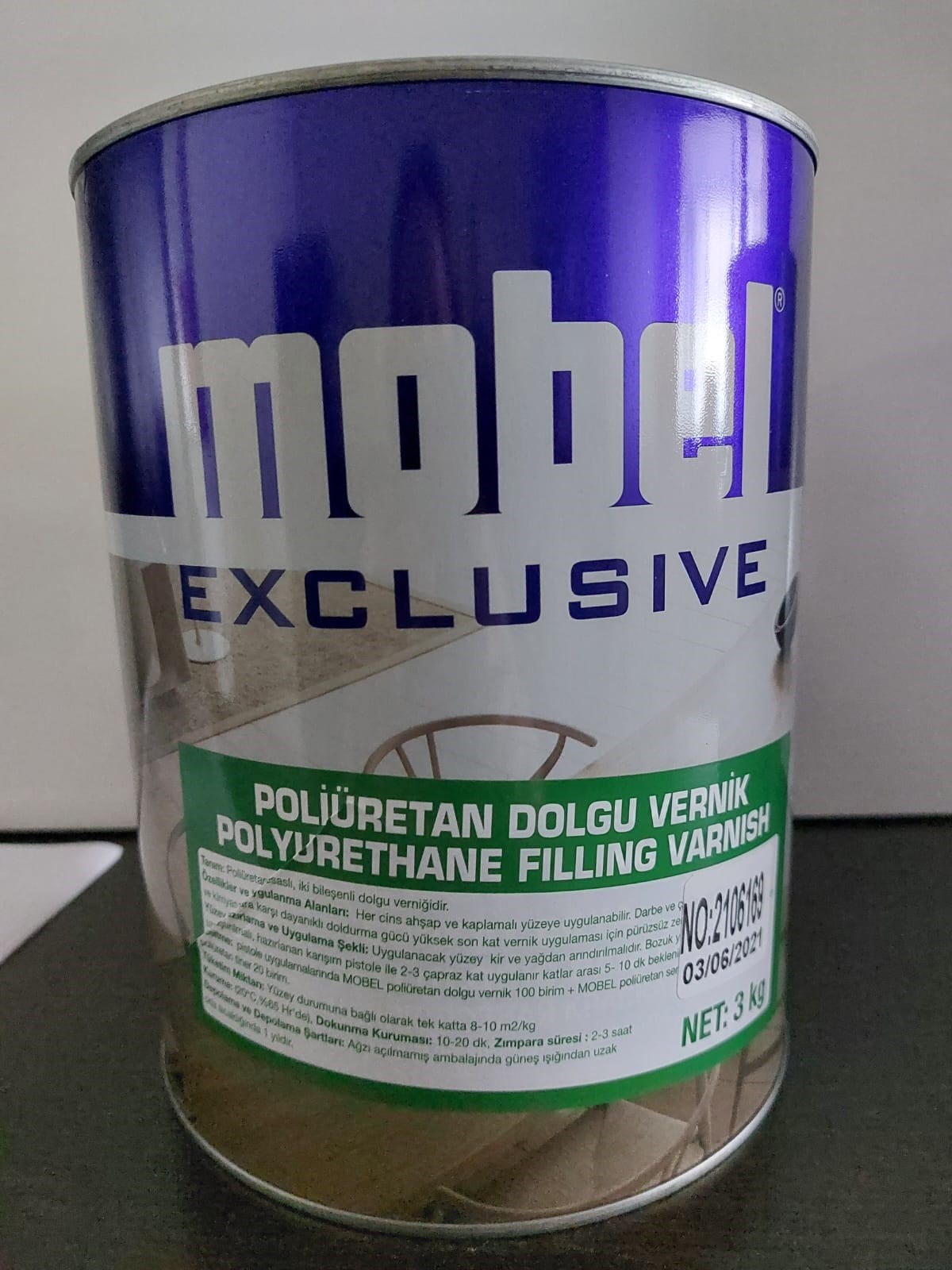 Mobel Polydol Filler Varnik