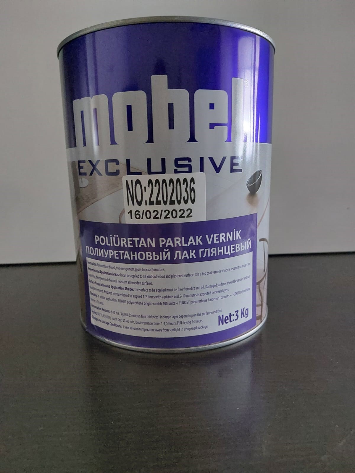 Mobel Polyurethane Bright Varnish