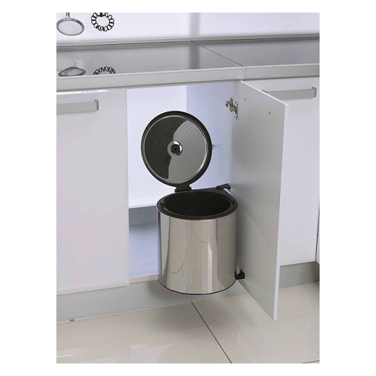 Garbage Bucket Smart 11 Liter Black