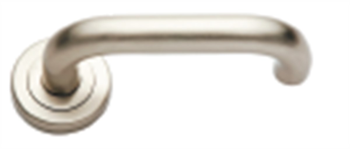 Door Handle Aleminium Badge Nickel Asia