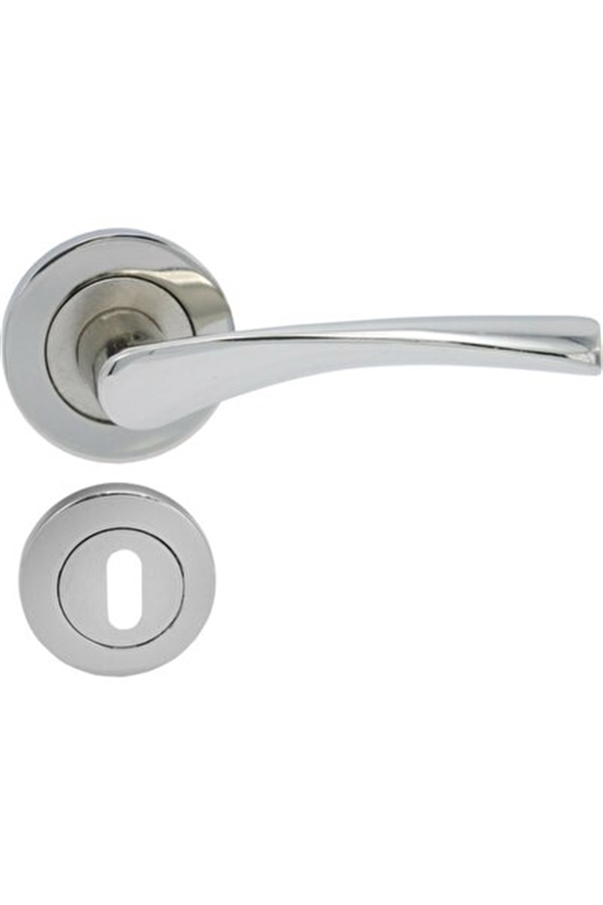 Door Handle Almeminium Nickel Badge Export Polaris