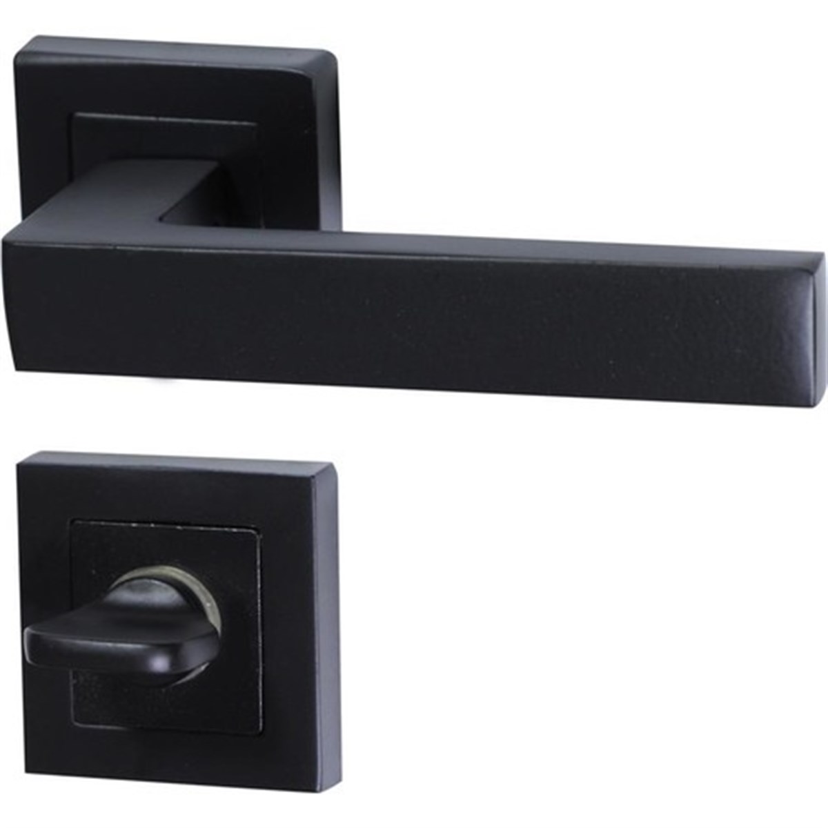 Door Handle Matte Black Badge Viktorya