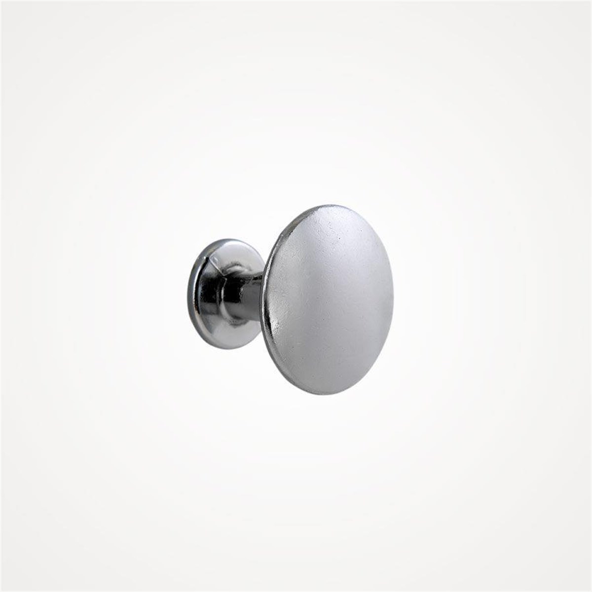 Handle Mat Chrome Button Set