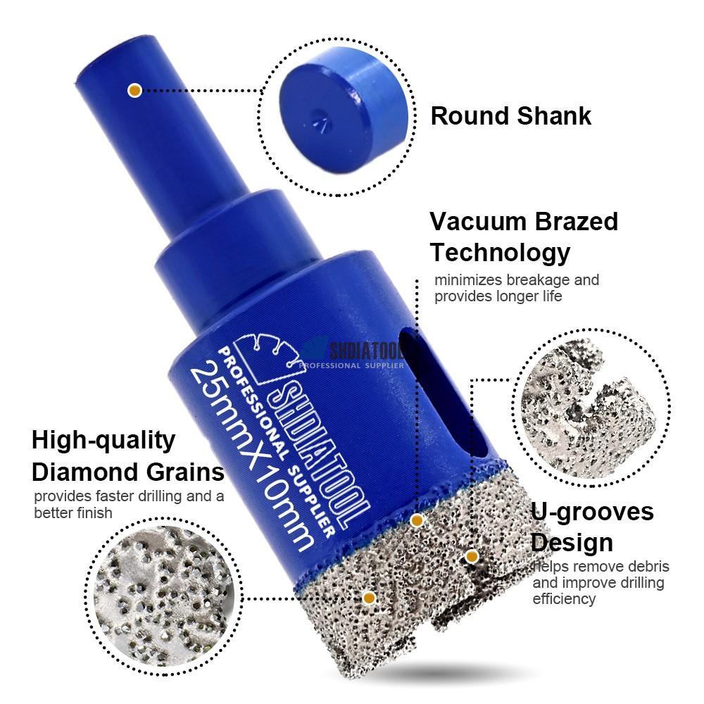 Panc Diamond Drill Matkaba Input 10MM (Ceramic-Granite-Beton) Dry/Sulu