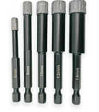Panc Diamond Drill Set Dry Granite-Ceramic-Mermer 5/6/8/10/12MM Set