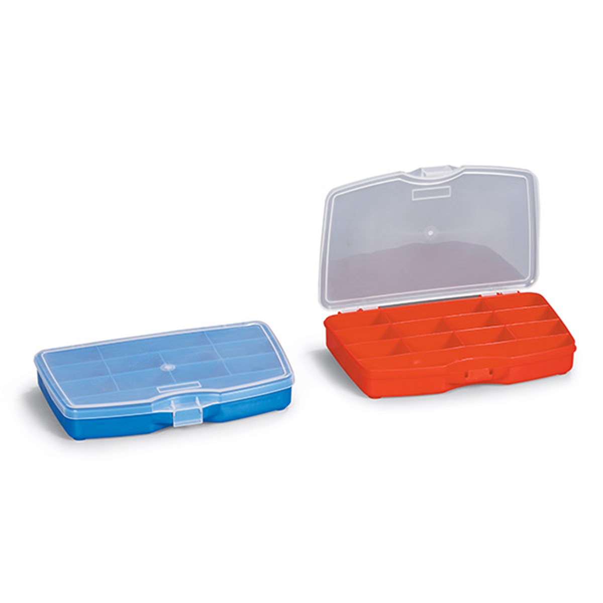 Plastic Bolt Box With Lid 2/12 Blue