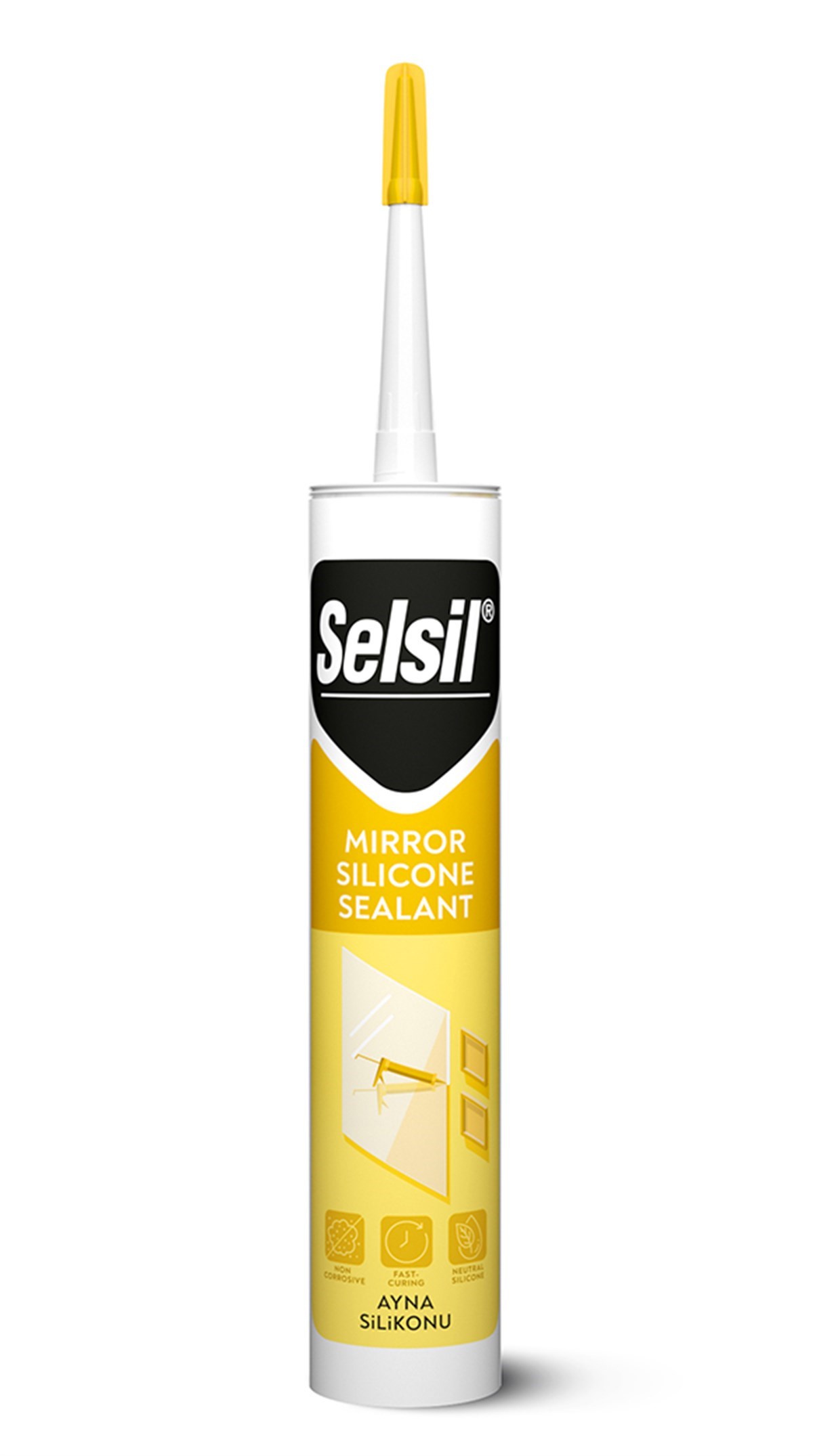 Sel-Sil Silicone Mirror Transparent 310 ML