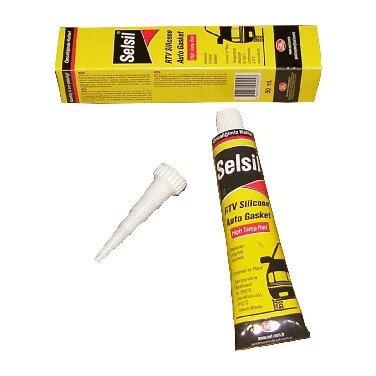 Sel-Sil Liquid Gasket Red