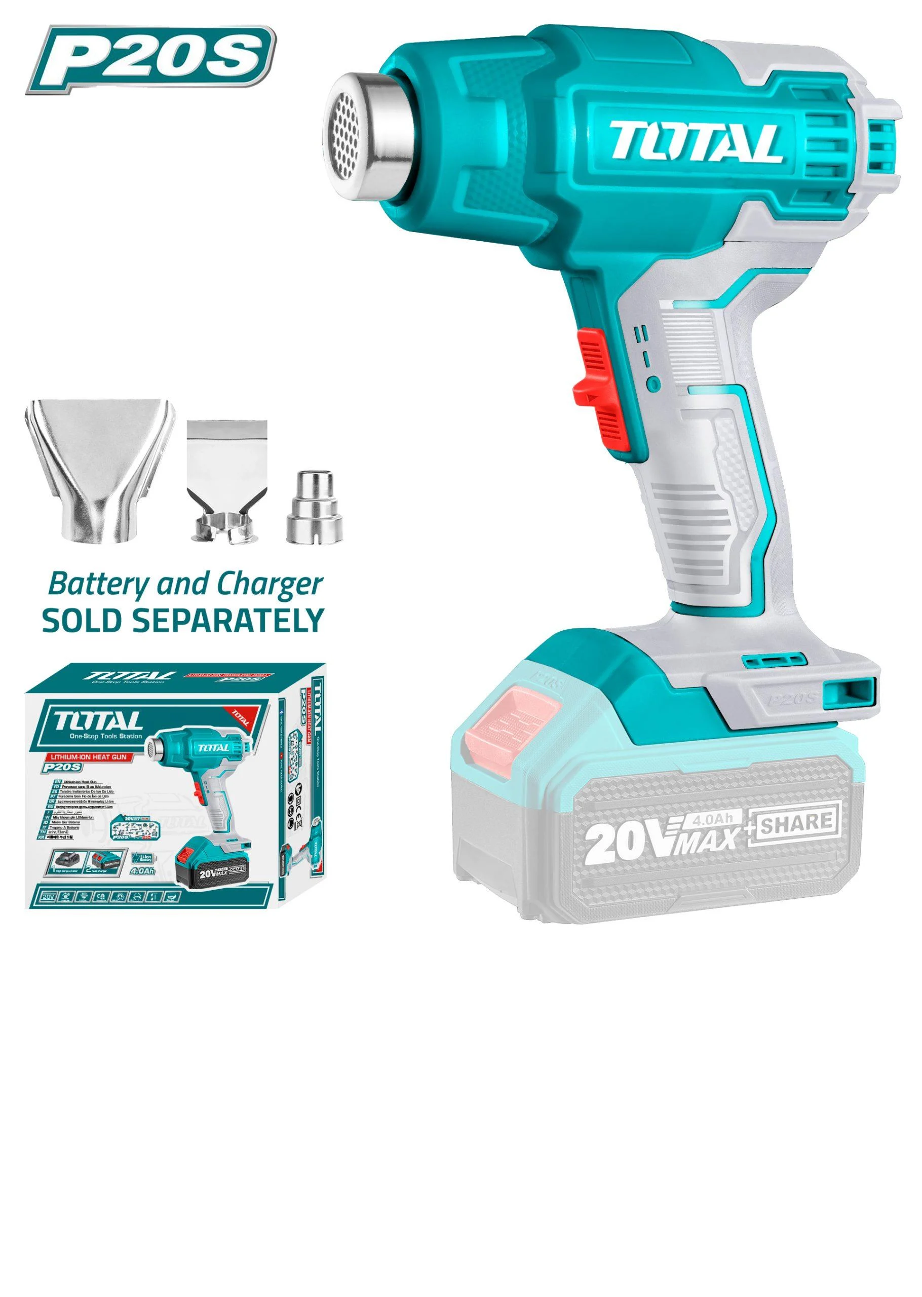 Total Cordless Flash Air Gun 20V(Only Tool)