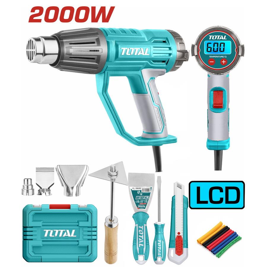 Total Hot Air Gun Led Display 2200W