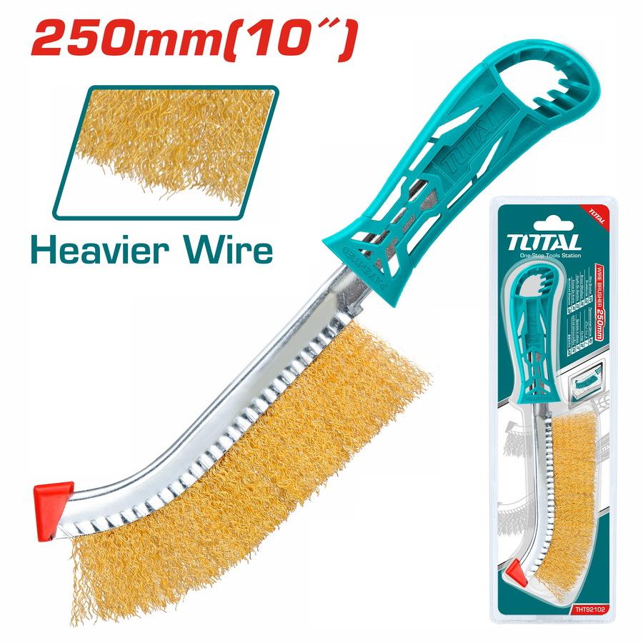 Total Wire Brush Handle 250MM