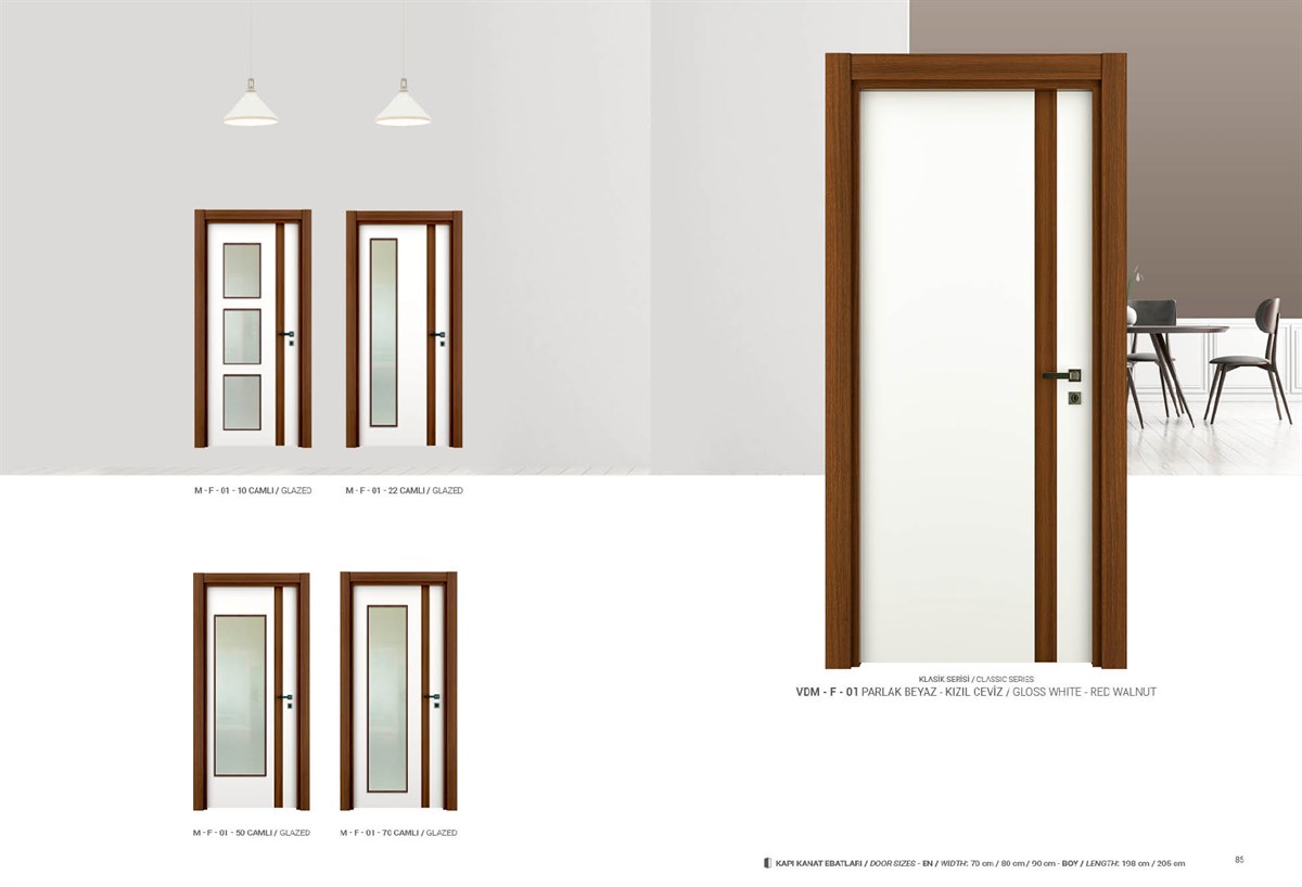 Variodor Ready Door Classic Series (Coanat/Kasa/Pervaz/Kilit Included)