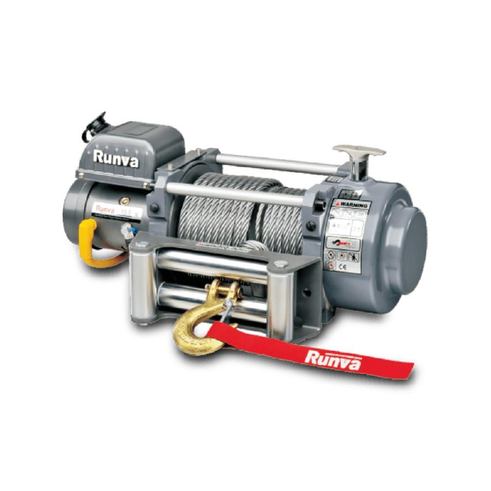 Crane Electric 24V Steel Rope And 15000LB/6804KG With Hook