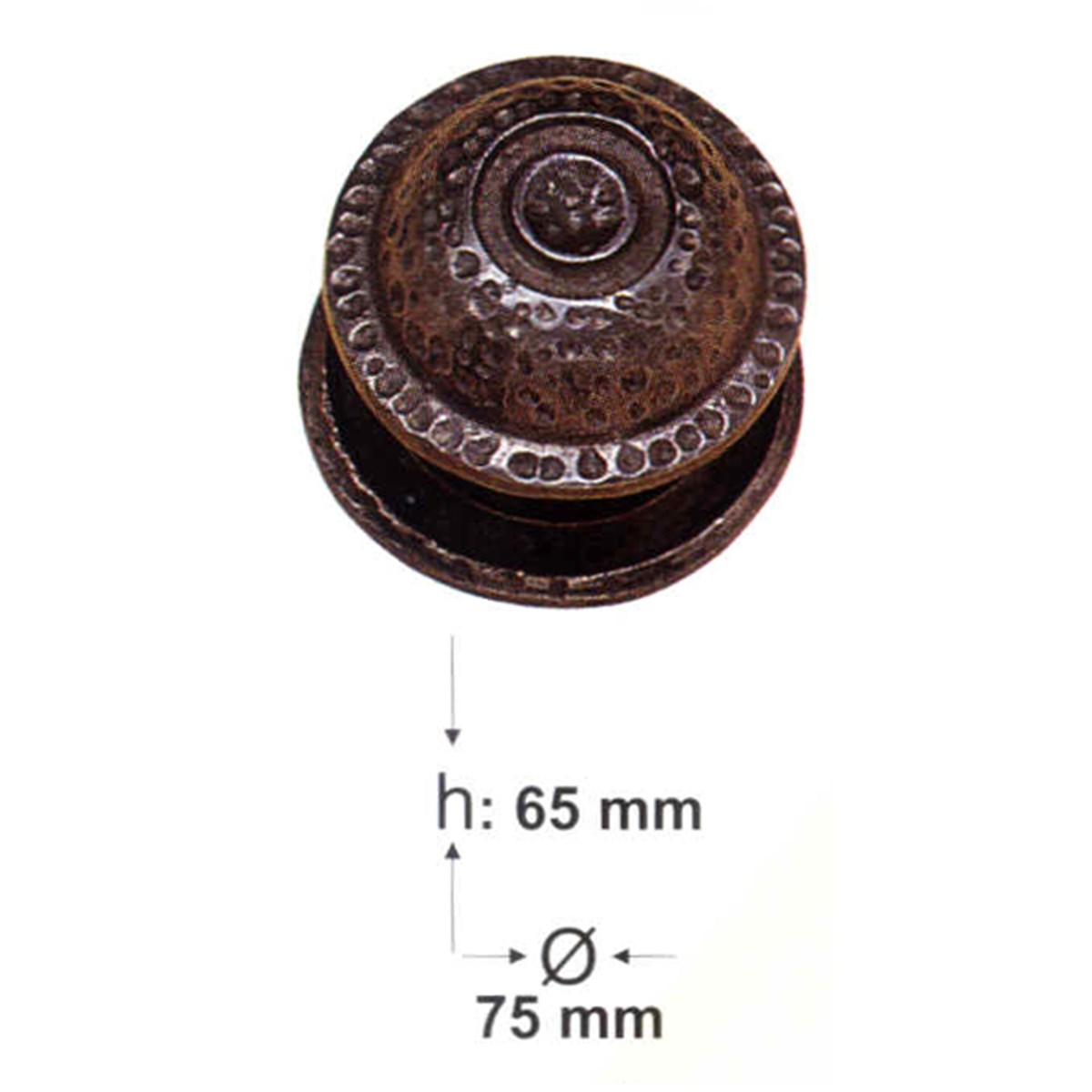 Yılmaz Bronze Tokmak Door Oxide