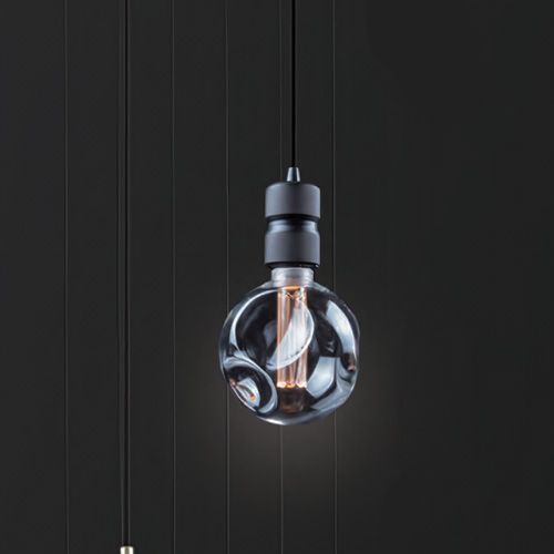 Pendant light Round Clear Glass 4W 1.8K SM759C E1: