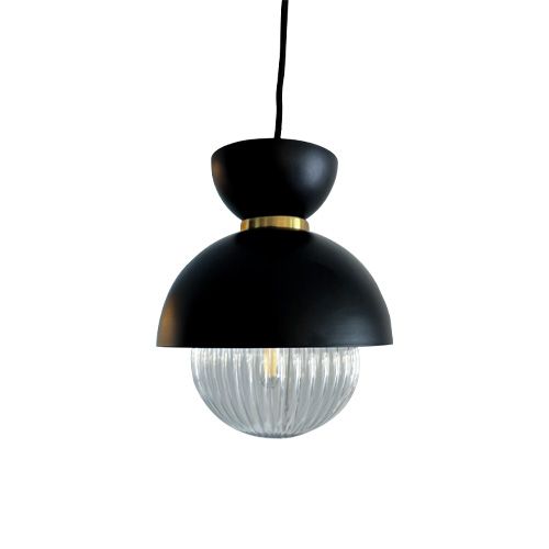 Pendant light Semi Black Glass 4W 2.7K SM920C A1: