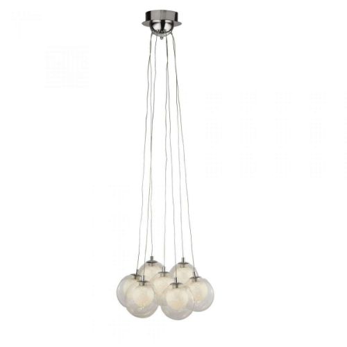 Pendant light 7 White Ball G4 4K PL1193 C3: