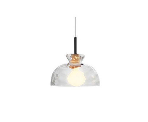 Pendant light Single Glass Bowl 3 E27 P-BL061C E2: