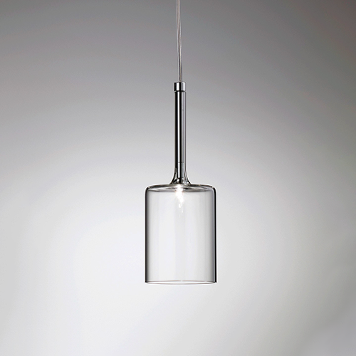 Pendant light Transparent Long Wide Glass LED P-BL011B E2: