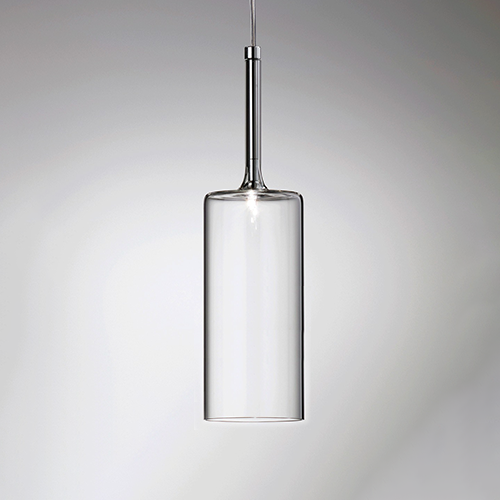 Pendant light Transparent Long Thin Glass LED P-BL011C E2: