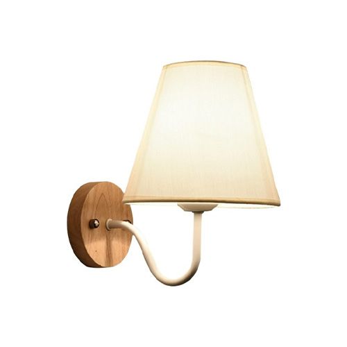 Wall light. Sliding Board White Fabric E27 LMD-3110 E2: