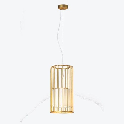 Pendant light Gold Metal Stripes E27 PL736 D2: