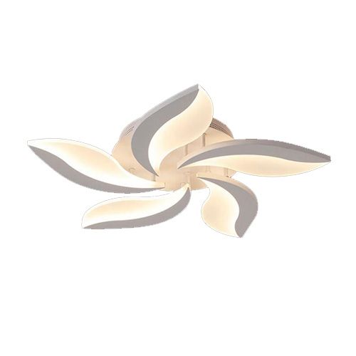 Ceiling light. White Leaf LED 4K PL1196 E1: