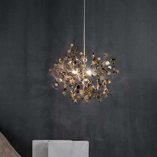 Pendant light Gold Sequin Flower G9 3K NHB3070P/1 D2: