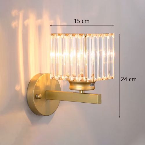 Wall light. Crystal Mini Cup Gold E27 W-HY014E