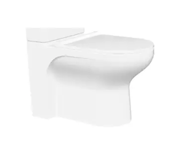 VENUS Wall Mounted Toilet Seat white, with Bidet Pipe