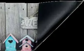 Digital Mat PVC Base 40*70cm Welcome Home
