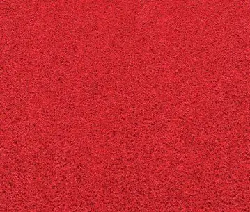 Curly Bottom Open Roll 1.2*15mt. Red
