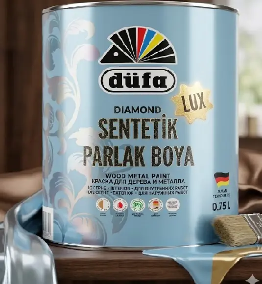 DÜFA DIAMOND Synthetic Paint Dark Yellow 0.75LT.2149