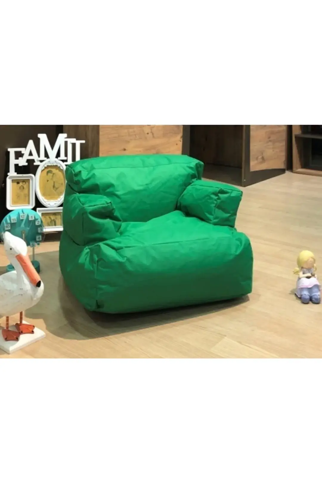 Pear Armchair Relax Mini Green