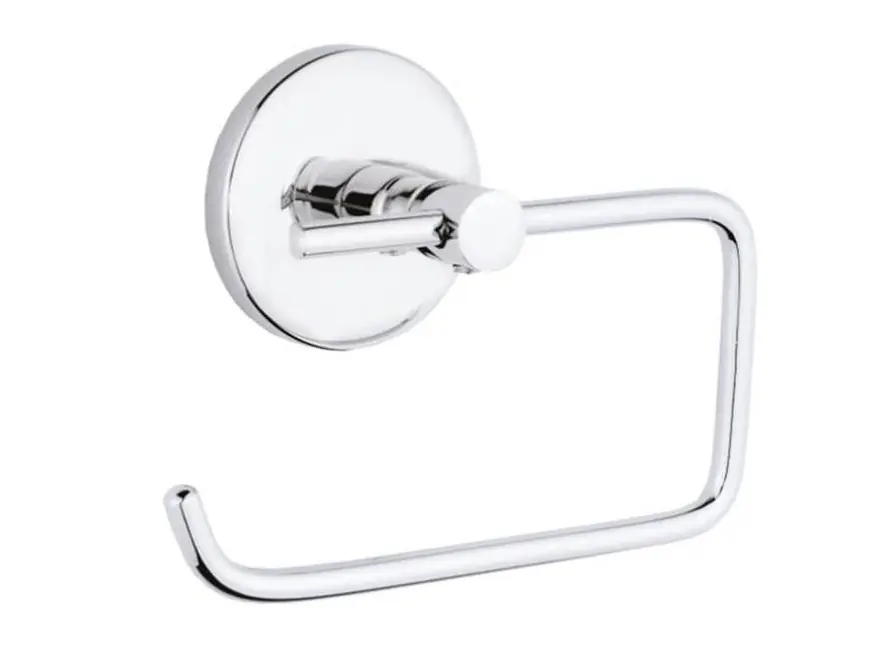 WC Paper Holder Light Chrome