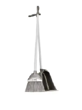 Arex with Broom Handle and Dustpan
