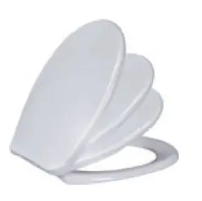 Toilet Seat Soft Close Oval White
