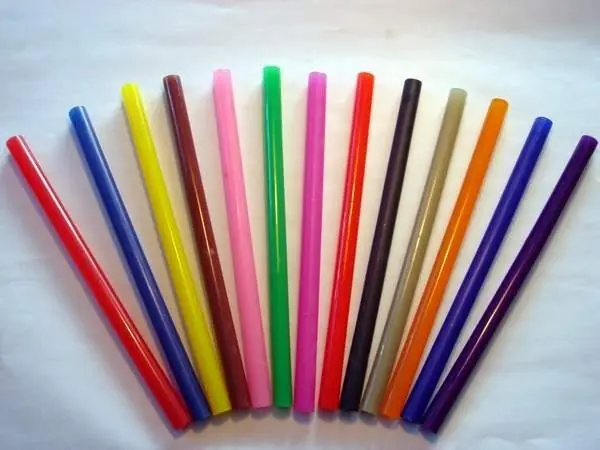 Silicone Stick Candle Orange 12 mm 500 gr